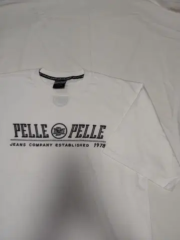 PELLE PELLE 화이트 티셔츠 XXL 데드스탁 펠레펠레
