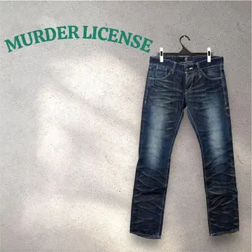MURDER LICENSE 마더라이선스 데님 청바지