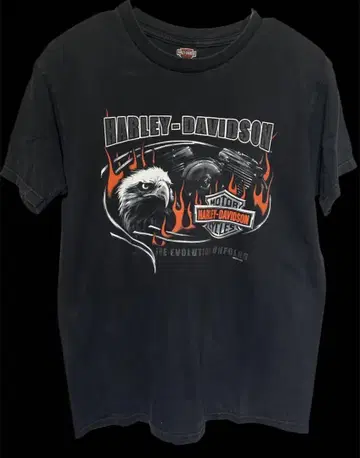USA 제작 M 사이즈 Harley-Davidson 티셔츠