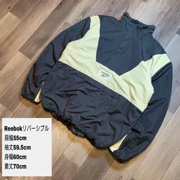 Reebok classic 리버서블 풀오버 플리스