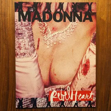 마돈나 Madonna Revel Heart Tour 팜플렛