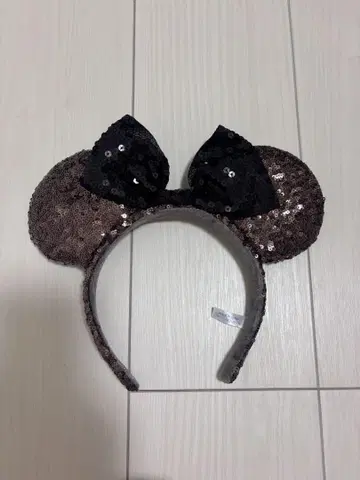 미니 스팽글 머리띠