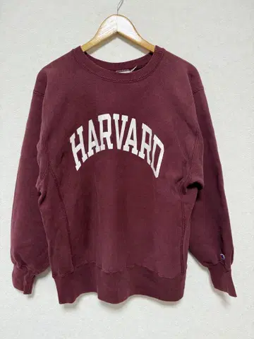 80s 트리코 태그 Champion 리버스 위브 HARVARD