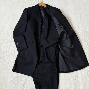 새상품급 avica uomo 와타베 웨딩 턱시도 쓰리피스 M 상당