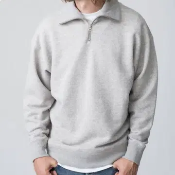 UNIONLAUNCH RonHerman 풀오버 하프 지퍼 M