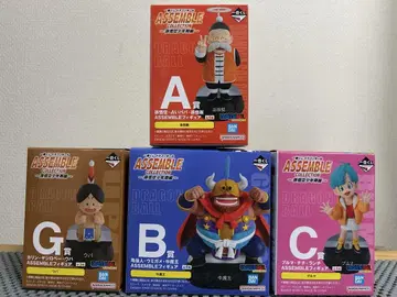 제일복권 드래곤볼 ASSEMBLE COLLECTION 5체 세트