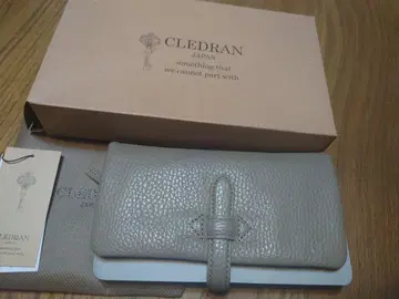 CLEDRAN 그레이 장지갑 미사용 새상품