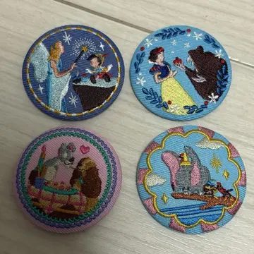 디즈니 자수 캔뱃지