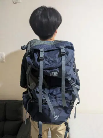 Karrimor Ridge40 백팩 네이비 수납 봉투 포함