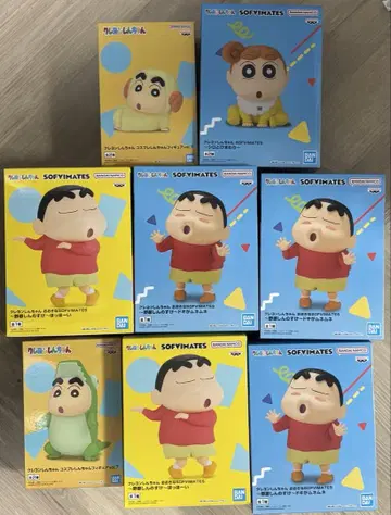 짱구는 못말려 피규어 8개 묶음 판매