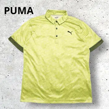푸마 Puma 폴로 셔츠 XL 사이즈 라임 그린 G225%
