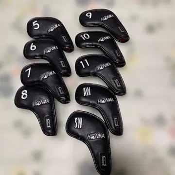 HONMA 아이언용 헤드커버 9개 세트