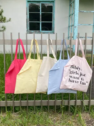 Bibiy. YELLOW TOTE BAG / custom