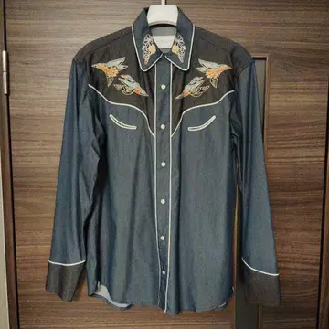 RAINMAKER / EMBROIDERED WESTERN SHIRT
