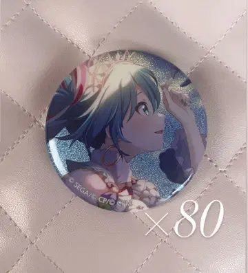[낱개 판매 가능] 프로세카 글리터 캔뱃지 하츠네 미쿠 3B 80개
