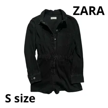 ZARA 올인원 S 사이즈 여성용 숏팬츠 블랙