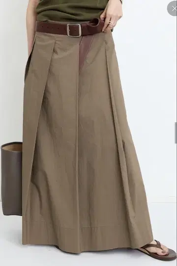 L'Appartement Box Pleated Skirt