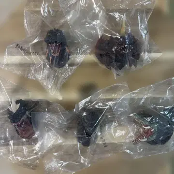 제일복권 고질라 몬스터 헤드 마그넷 5세트