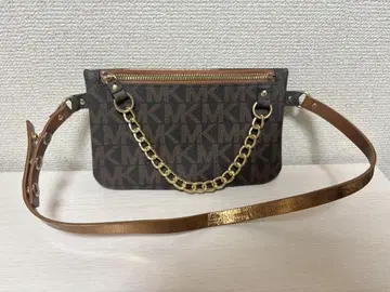 Michael Kors 바디백 브라운