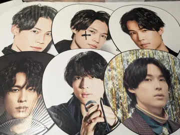 SixTONES 마츠무라 호쿠토 부채 6개 세트 묶음 판매