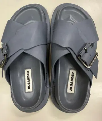 JIL SANDER 그레이 샌들