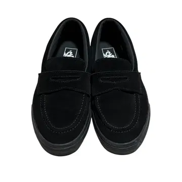vans 로퍼 스웨이드 블랙 25.5cm