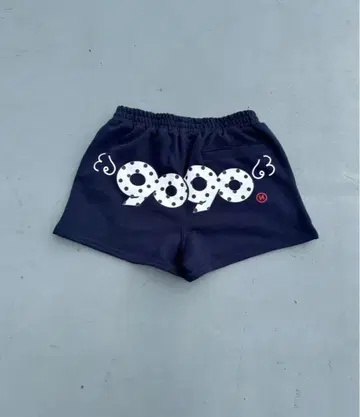 9090 90 Logo Dot Micro Shorts Navy