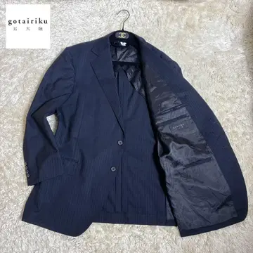 [고품질] gotairiku 고타이리쿠 테일러드 자켓 네이비 L