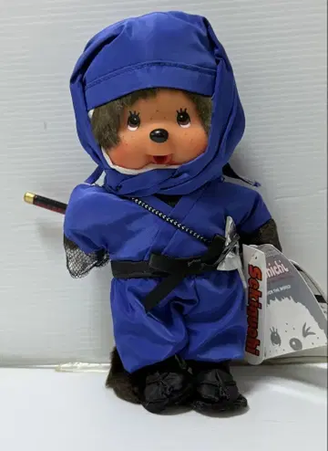 몬치치 봉제 인형 닌자 몬치치 군 미사용품