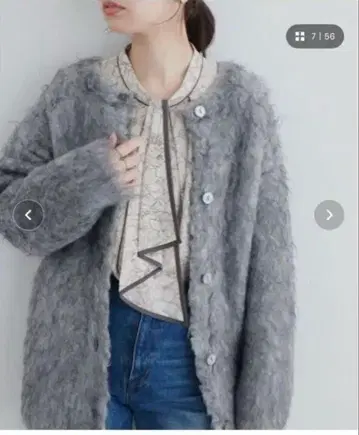 natural couture 배색 보우타이 2WAY 블라우스