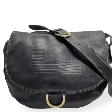 새상품급 LANCEL 란셀 숄더백 블랙 가죽 빈티지
