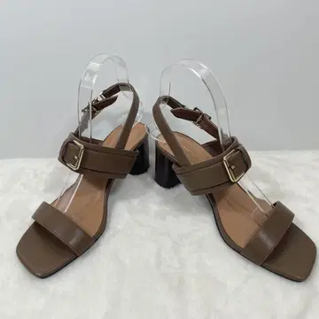 24SS LOUNIE 루니 버클 벨트 샌들 브라운