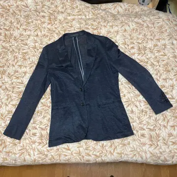 Paul Smith 다크 블루 린넨 자켓