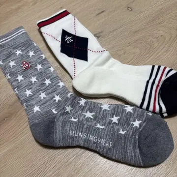 맨싱 남성 골프 양말 새상품 2족 세트 25cm~27cm