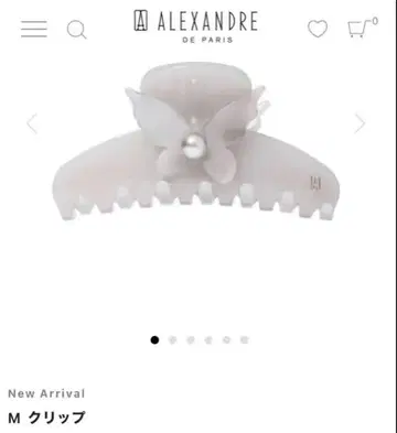 ALEXANDRE DE PARIS M 클립 그레이