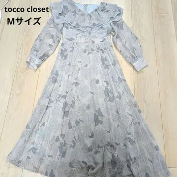 tocco closet 토코 클로젯 꽃무늬 롱 원피스 M 사이즈