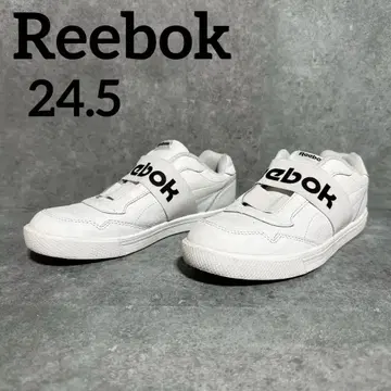Reebok 스니커즈 화이트 24.5 캐주얼 심플한 디자인