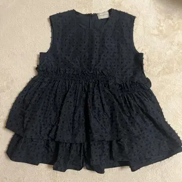 UNITED ARROWS 프릴 슬리브리스