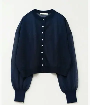 ne Quittez pas 누키테파 Sheer Knit Cardigan