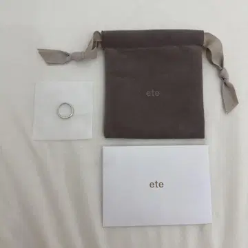 ete [셰어] 다이아몬드 크로스 반지 플래티넘