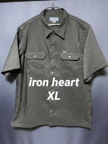 당일 발송 아이언 하트 반팔 셔츠 XL