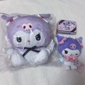 산리오 쿠로미 제일복권 봉제 인형 천사 코인 케이스 키케이스 마스코트