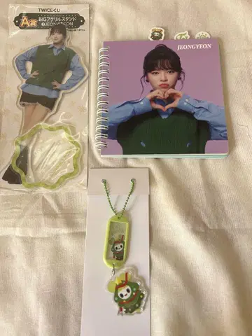 TWICE 패밀리마트 복권 정연 세트