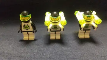 LEGO 올드 레고 블랙 트론 3체 세트