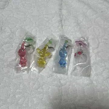 피크민 메지루시 액세서리 2 가챠가챠 4세트 캡슐 토이