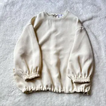 UNITED ARROWS COMFY 셔링 밴딩 풀오버 36