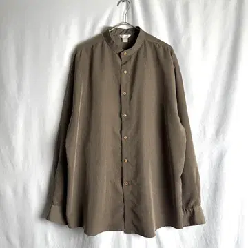 00년대 ELLIOTT 노카라 셔츠 XL 드레이프 패브릭
