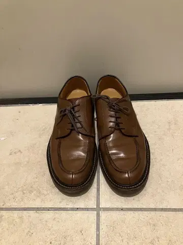 REGAL 브라운 레이스업 슈즈