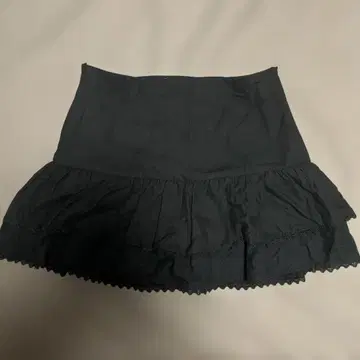 ZARA XS 티어드 프릴 미니 스커트 y2k 위시코어