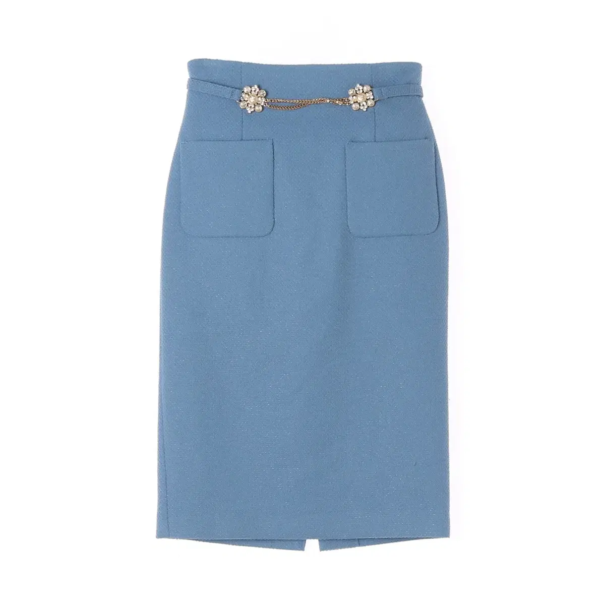 Miseki Seoul Shirring Ruffle Shirring Ruffle Midi Skirt 2